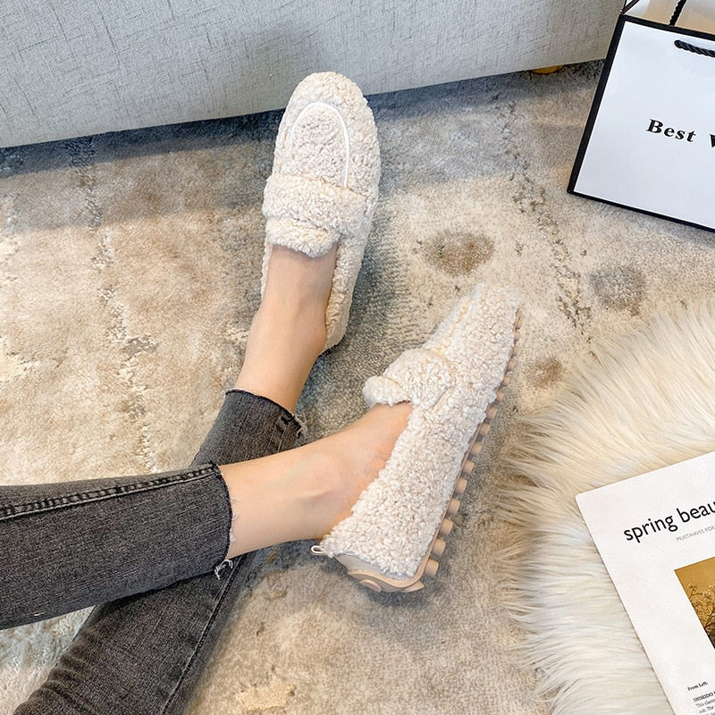 Women's Slip-On Shoes – Soft Textured Upper, Casual Style-81909-6392e207-3d6a-4ad5-b404-39f9d21f720a