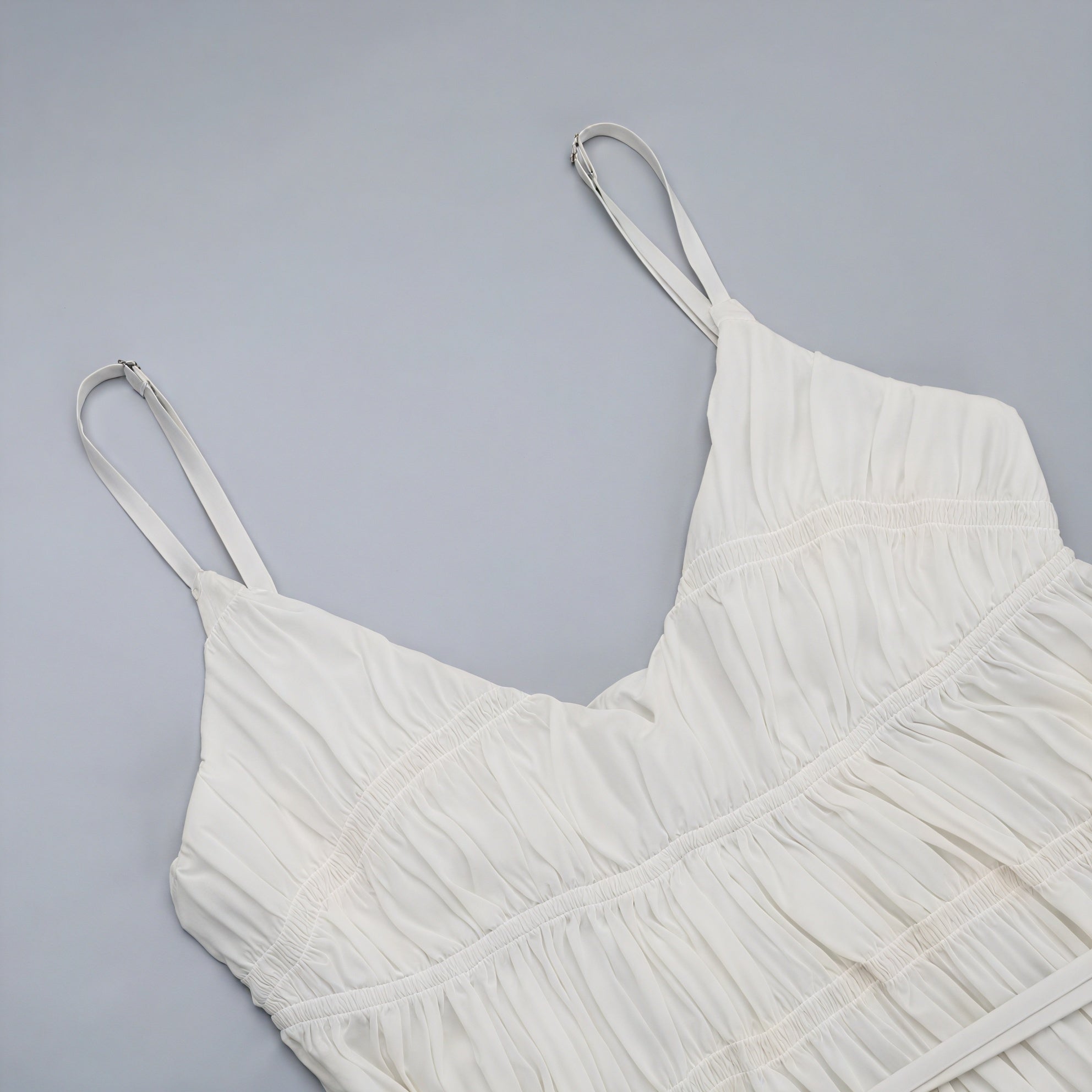 Women's Pleated Maxi Dress – Spaghetti Strap, Flowing-83811-96531451-0921-4a5a-8726-d5ce7e28dfad