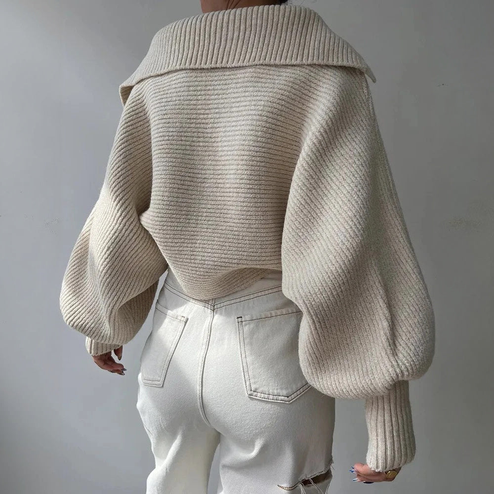 Chic Oversized Knit Top
