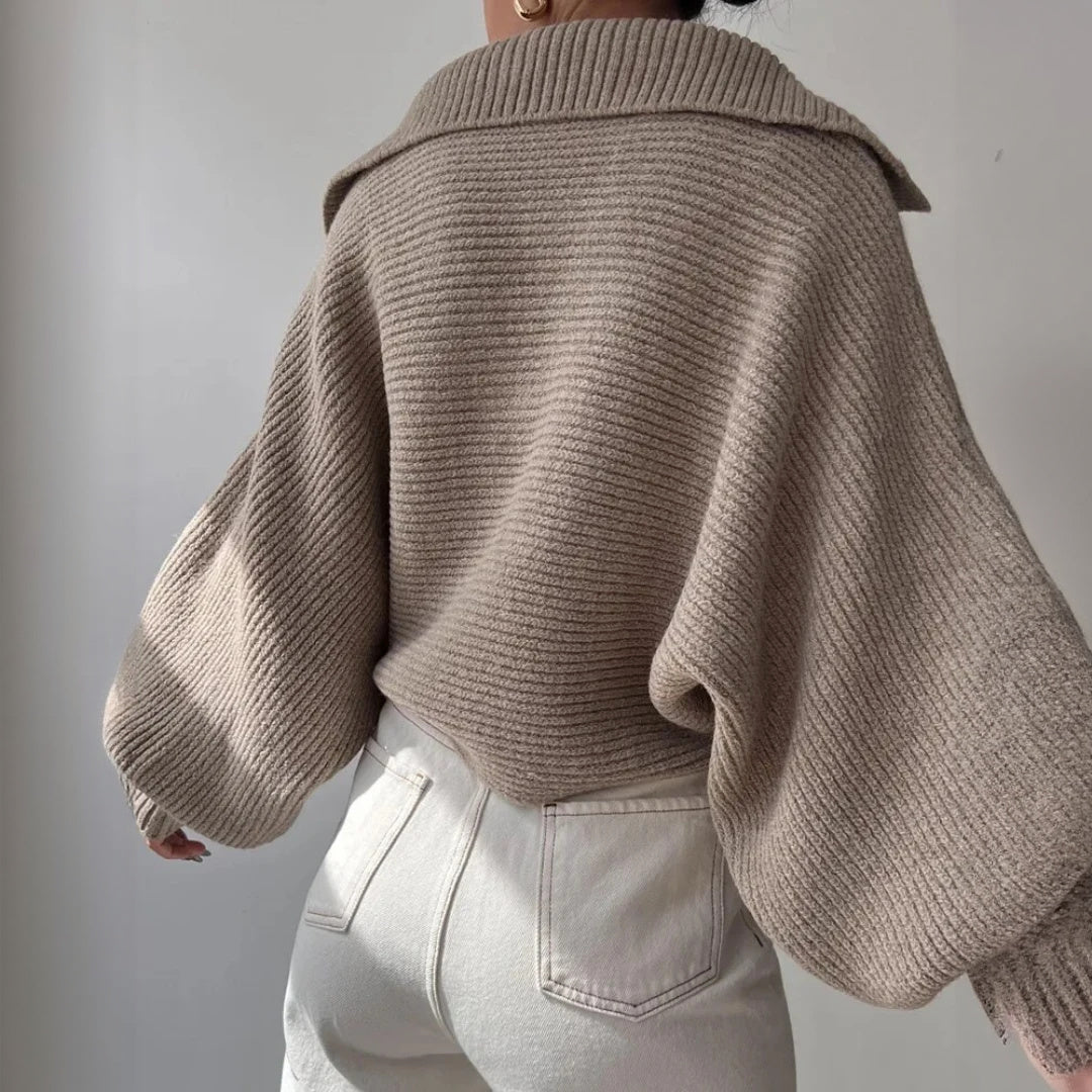 Chic Oversized Knit Top