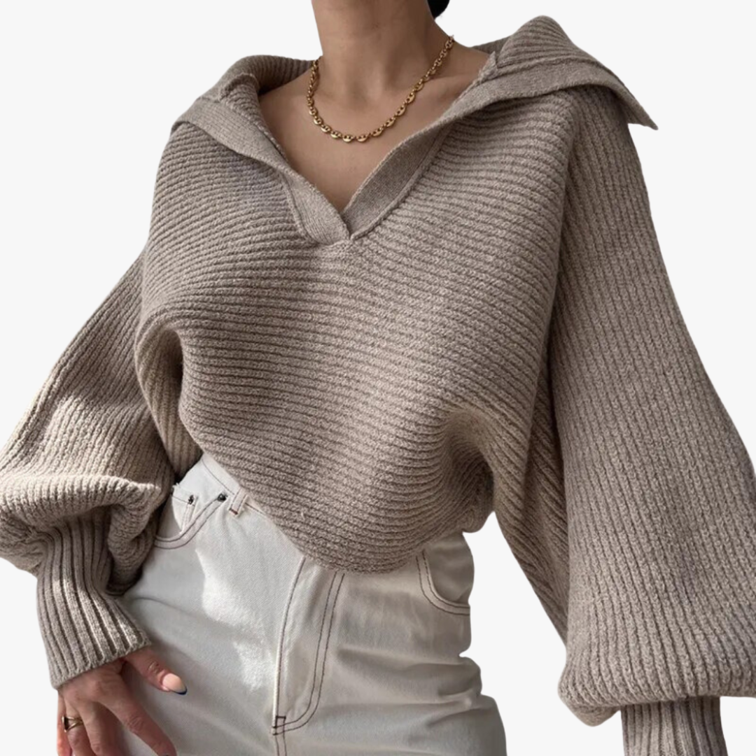 Chic Oversized Knit Top