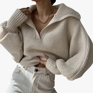 Chic Oversized Knit Top