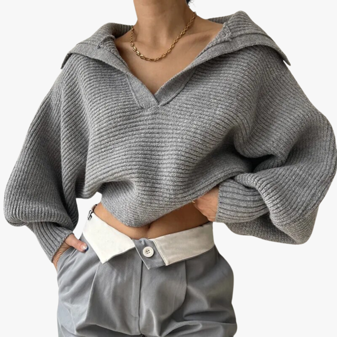Chic Oversized Knit Top