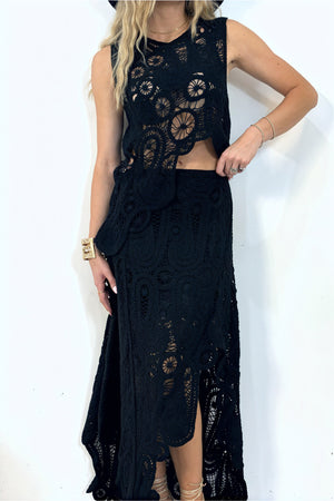 Lace & Crochet Dress: Bohemian Chic Design