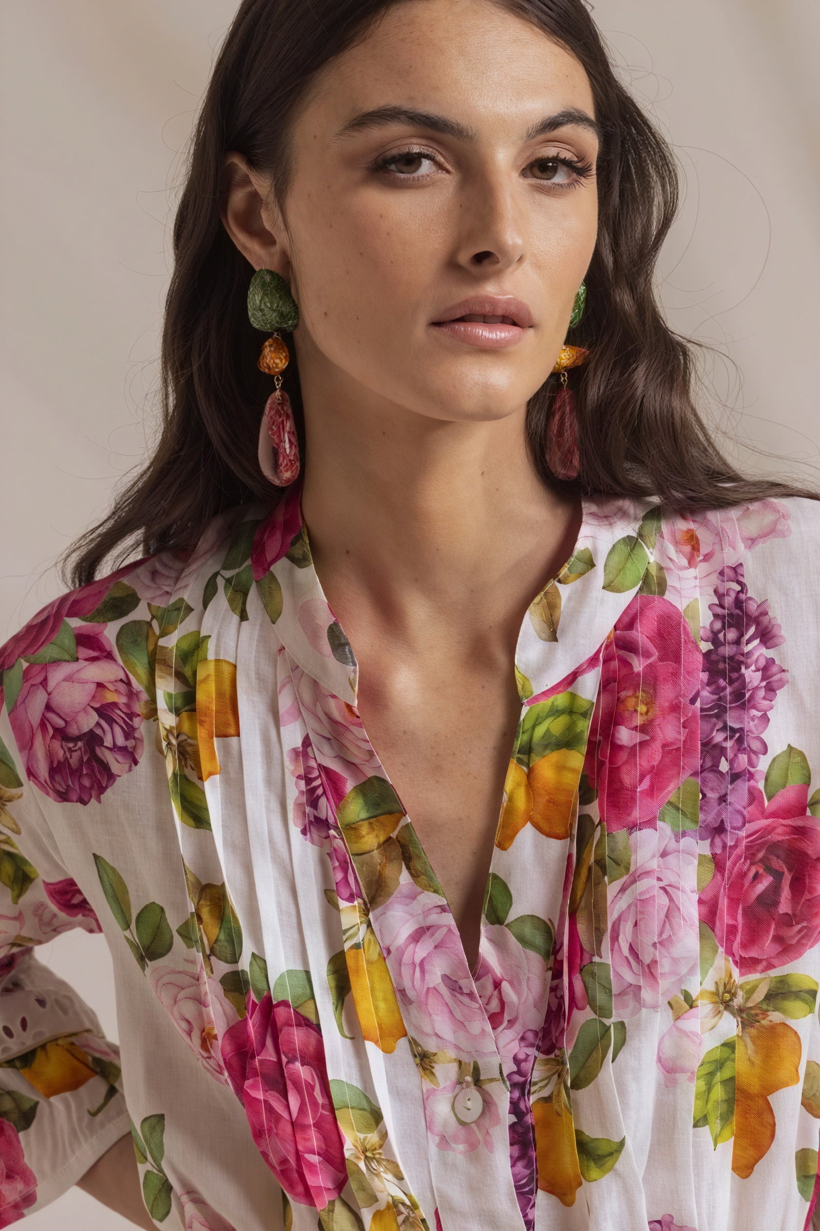 Women's White Cotton Wrap Dress – Floral Ruffled Eyelet Trim-80949-93bc8802-de65-400a-b860-79819deb9f60