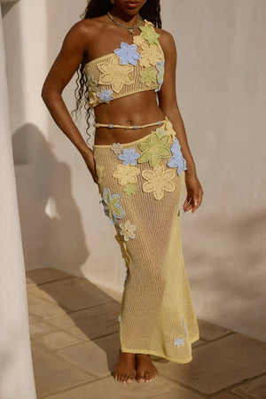 Women's Handmade Crochet Floral Two-Piece Set Dress, Summer Bohemian Style-83755-2921848f-749a-4641-a2a0-b8beb987878f