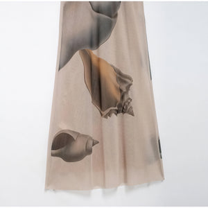 Women's Maxi Dress – Halter Neck, Textured Print, Floor-Length-83816-64ce8db9-db18-4d59-8cee-89bad55a218a
