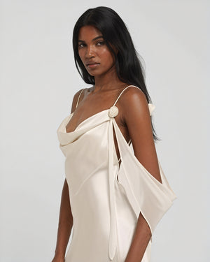 Women's Satin Cowl Neck Floor Length Dress with Spaghetti Straps-83831-b760b857-21dd-416e-a020-dfa62c8cadb4